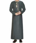 Omani Mat Brodé Enfant - Vert Foncé – Image 2