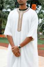 Gandoura Adulte - Blanc cassé – Image 2