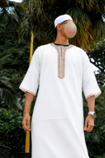 Gandoura Adulte - Blanc cassé