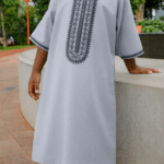 Gandoura Enfant - Gris clair