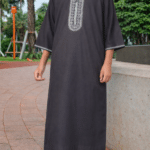 Gandoura Enfant - Gris foncé